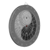 太極図 DARTBORD (Voorkant Links)