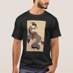 女, 国 貞 Woman, Kunisada, Ukiyo-e T-shirt