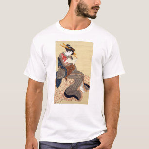 女, 国 貞 Woman, Kunisada, Ukiyo-e T-shirt