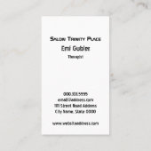 宇宙柄 カッコいいデザイン名刺 VISITEKAARTJE (Achterkant)