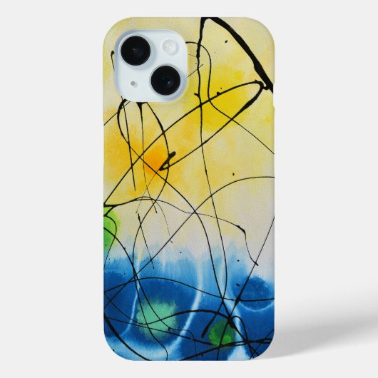 宇宙ｘ抽象芸術アート Case-Mate iPhone case (Achterkant)