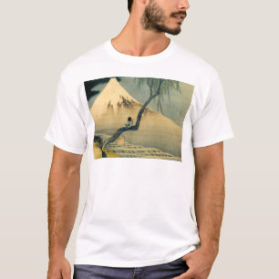 富 と 年, 北 Fuji en Boy, Hokusai, Ukiyo-e T-shirt