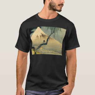 富 と 年, 北 Fuji en Boy, Hokusai, Ukiyo-e T-shirt