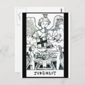 審判 BRIEFKAART (Voorkant / Achterkant)