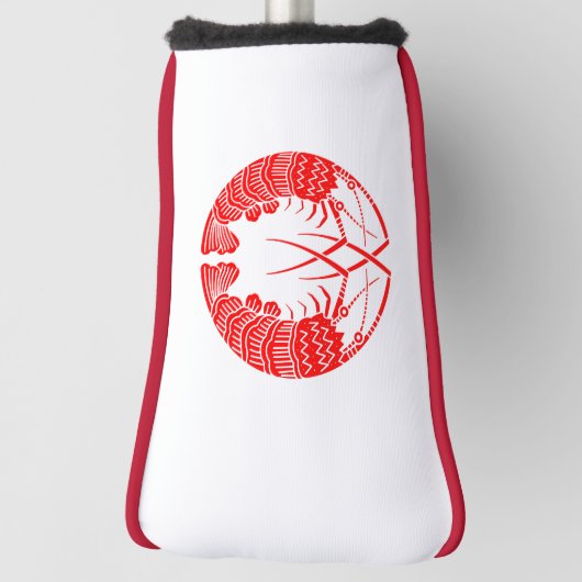 対い海老の丸 GOLFHEADCOVER (Draai 90)