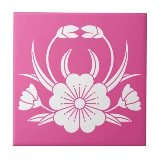 小山蟹桜 TEGELTJE (Voorkant)