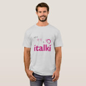 "我 学 习 文" T-SHIRT (Voorkant volledig)