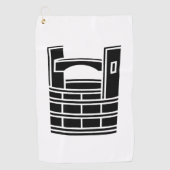 手桶 ゴルフタオル GOLFHANDDOEK (Voorkant)