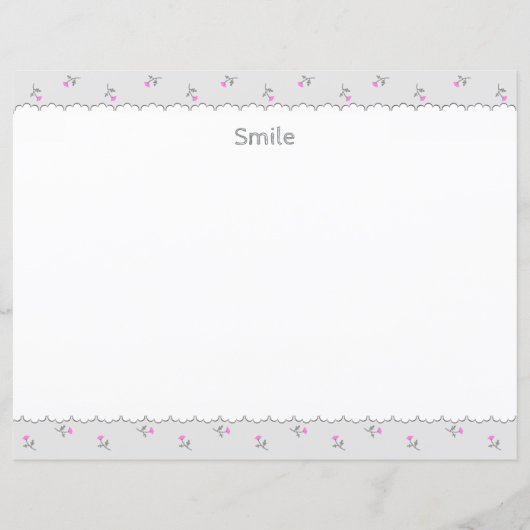 文字　カスタマイズ　野ばら　グレー    (Voorkant)