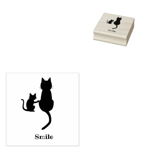 文字　カスタム　CAT　 ラバースタンプ 	RUBBERSTEMPEL (Gestempeld)