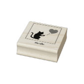 文字　カスタム　CAT　 ラバースタンプ 	RUBBERSTEMPEL (Stempel)