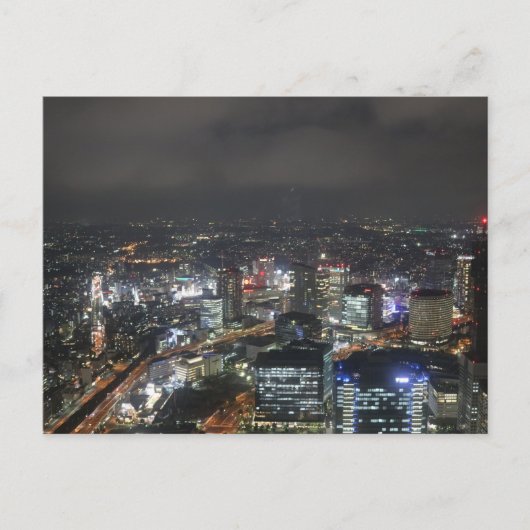 日 本 夜 景 BRIEFKAART (Voorkant)
