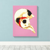 日 本 猫, 国 Japanse kat, Kuniyoshi, Ukiyo-e Canvas Afdruk (Insitu (Houten vloer))