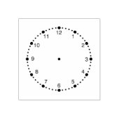 時計 RUBBERSTEMPEL (Afrduk)