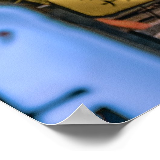 東京の居酒屋街2Lサイズ  POSTER (Hoek)