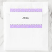 柄　模様 RECHTHOEKIGE STICKER (Tas)