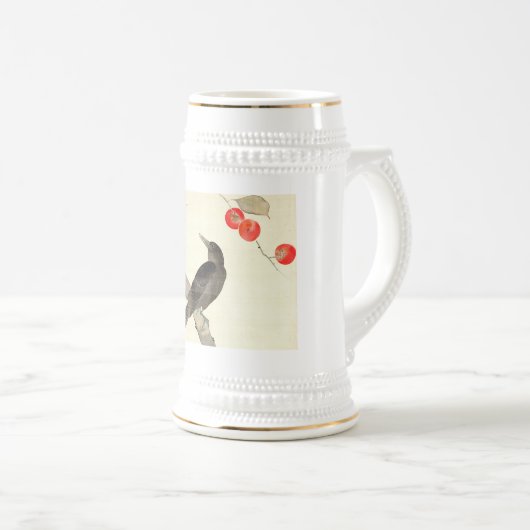 柿 に 烏, 抱 Persimmon en Crow, Hōitsu Bierpul (Voorkant rechts)