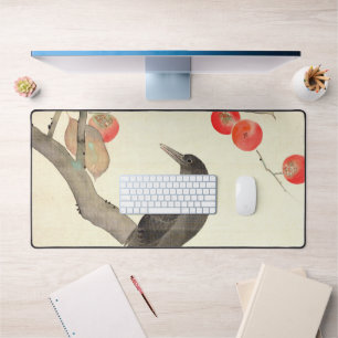 柿 に 烏, 抱 Persimmon en Crow, Hōitsu Bureaumat