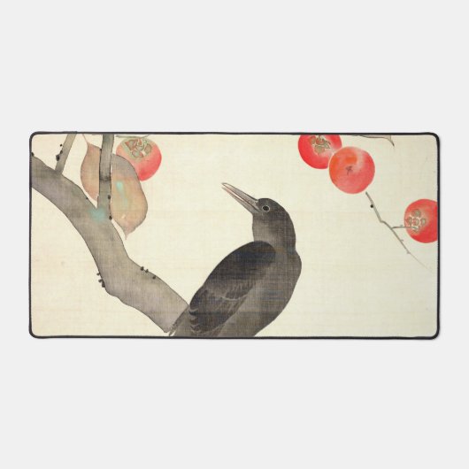 柿 に 烏, 抱 Persimmon en Crow, Hōitsu Bureaumat (Voorkant)
