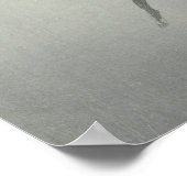 柿 に 猿, 古 aap op Persimmon-boom, Ohara Koson Poster (Hoek)