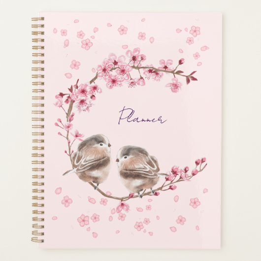  桜とかわいいすずめ♡ (Devant)