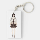 桜井 美月 sakurai mizuki) sleutelhanger (achterkant)