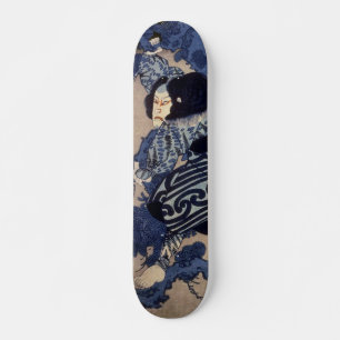 歌 伎 者, 国 芳 Kuniyoshi, Ukiyo-e Skateboard