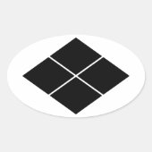 武田菱 OVALE STICKER (Voorkant)