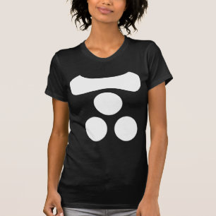 毛 元 家 紋 Mōri Motonari KAMON, Japanse familie Cre T-shirt