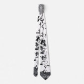 水墨画背景、漢字 STROPDAS (Achterkant)