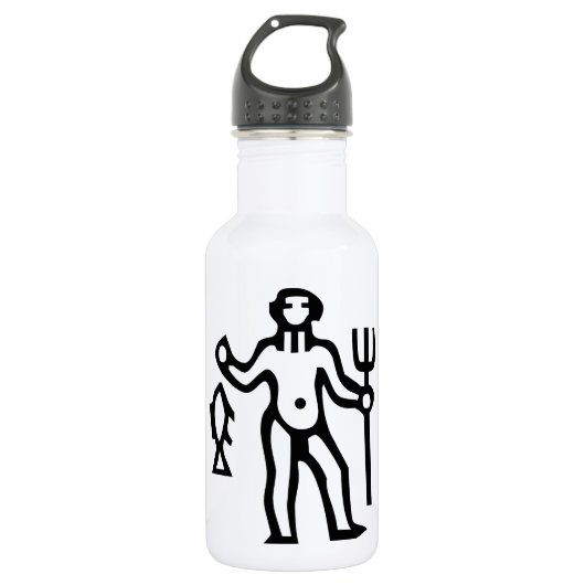 水 座, Aquarius, Constellation (Zodiac) Waterfles (Voorkant)