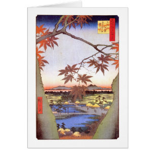 江 の 葉, 広 重 Maple of Edo, Hiroshige, Ukiyo-e