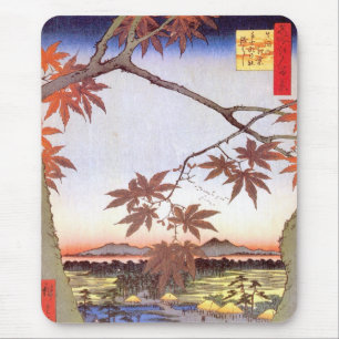江 の 葉, 広 重 Maple of Edo, Hiroshige, Ukiyo-e Muismat