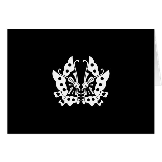 池 田 対 い 蝶 (Devant horizontal)