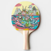 河童&3ニャン&鹿 TAFELTENNISBATJE (Achterkant)