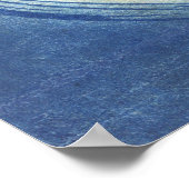 波 鶴, 広 Crane and Waves, Hiroshige, Ukiyo-e Poster (Hoek)