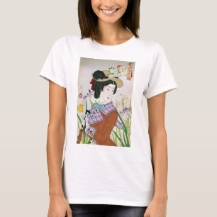 洋 装 女, 芳 年 vrouw in Westerne kleding, Yoshitoshi T-shirt