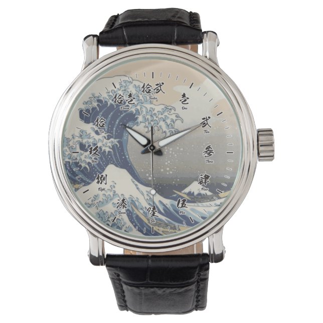 浮世絵スタイル　UKIYOE STYLE HORLOGE (Voorkant)