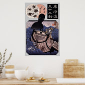 海 主, 国 Japanse monster van het Zee, Kuniyoshi, Uki Poster (Keuken)