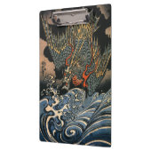 海 龍, 国, Zee Dragon, Kuniyoshi, Ukiyo-e Klembord (Links)