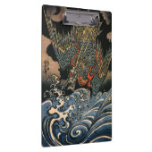 海 龍, 国, Zee Dragon, Kuniyoshi, Ukiyo-e Klembord (Rechts)