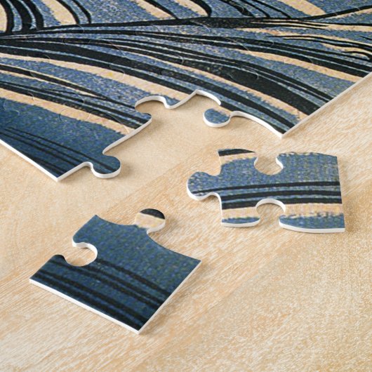 海 龍, 国, Zee Dragon, Kuniyoshi, Ukiyo-e Legpuzzel (Zijkant)