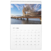 渡良瀬珈琲焙煎所　2025年　鉄道情景 KALENDER (Jan 2026)