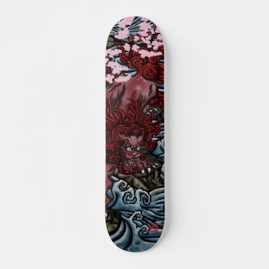 獅 子 - SHISHI - SKATEBOARD (Voorkant)