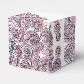 白い三角形のある算数曼荼羅 BEDANKDOOSJES (Achterkant)