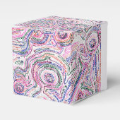 白い線の入った「算数曼荼羅」ボックス BEDANKDOOSJES (Voorkant Zijde)