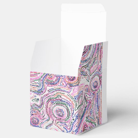 白い線の入った「算数曼荼羅」ボックス BEDANKDOOSJES (Geopend)