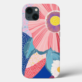 百花繚乱 Reimagined3 iPhone 13 Hoesje