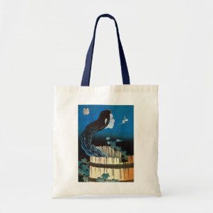 皿 の 霊, 北 斎 Ghost van The Dish, Hokusai, Ukiyoe Tote Bag