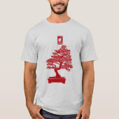 盆栽（赤） T-SHIRT (Voorkant)